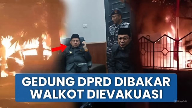 NGERI! Demo Rusuh di Makassar Renggut 3 Nyawa, Korban Lompat Dari Gedung DPRD Terbakar