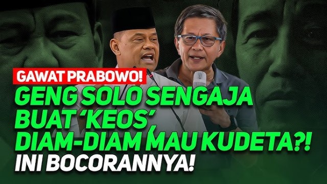 Rusuh Yang Didesain: Sampai Kapan Geng Solo Dibiarkan Mengacau Negeri?