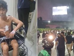 Kader PMII Tertembak Peluru Karet saat Demo di Kawasan Kwitang