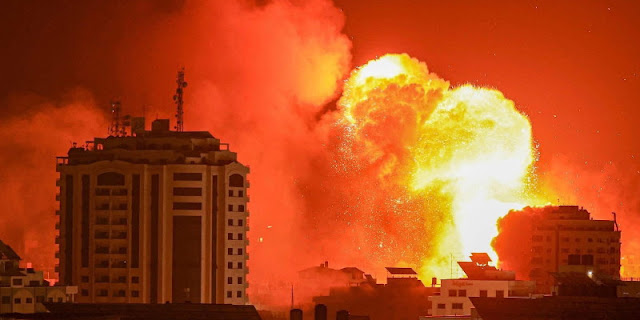 Zona Perang Dibuka, Israel Mulai Gempur Kota Gaza