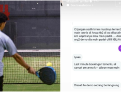 Gibran Katanya Main Padel saat Demo Ojol Dilindas Brimob, Stafsus Sebut Hoaks
