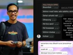 CHAT Terakhir Abay Fotografer Humas DPRD Makassar Sebelum Tewas Terjebak Api Gedung Dibakar Pendemo