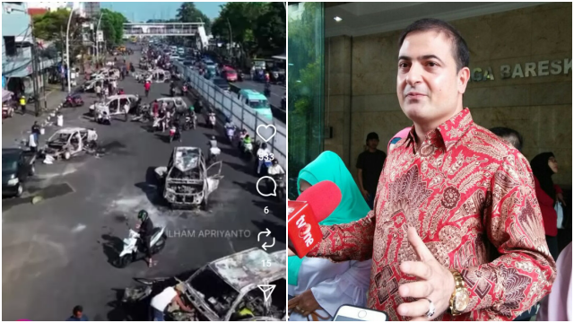 Sam Aliano Menduga Kerusuhan Jakarta Sudah Direncanakan Sebelum Prabowo Dilantik