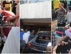 Rumah Sahroni di Priok Diamuk Massa, Barang-Barang Dijarah! Mobil Mewah Hancur!