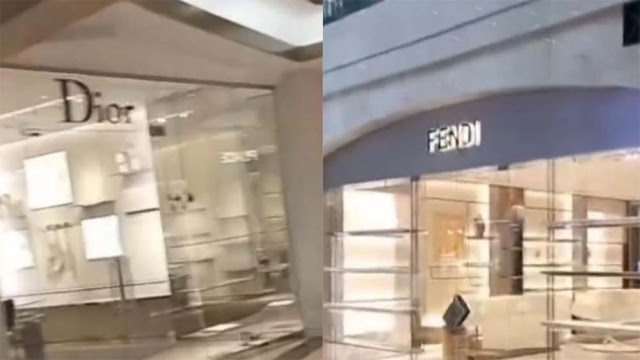 Demo Besar di Jakarta, Toko Branded di Plaza Senayan Mulai Kosongkan Barang