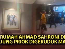 BREAKING NEWS! Rumah Ahmad Sahroni Hancur Lebur Dirusak Massa, Barang-Barang Dijarah