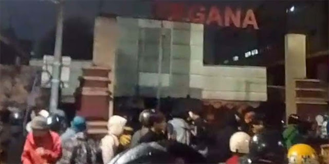 Tidak Jauh dari Mako Brimob, Markas Gegana di Jalan Kramat Turut Diamuk Massa