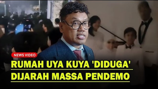 KRONOLOGI Mencekam Penyerbuan Rumah Uya Kuya: Menit Per Menit Pagar Dijebol Hingga Harta Dijarah!