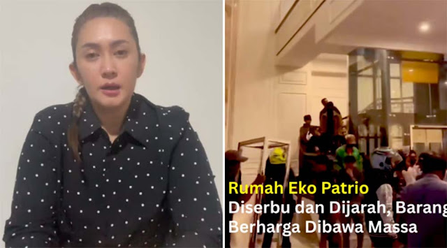 Rumah Eko Patrio dan Uya Kuya Dijarah Massa, Giliran Nafa Urbach Minta Maaf dengan Suara Bergetar