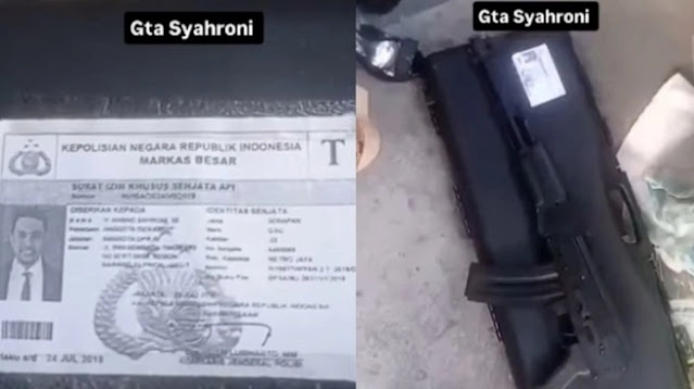 Viral Temuan Senpi Laras Panjang di Rumah Sahroni yang Dijarah Massa: Ngeri!