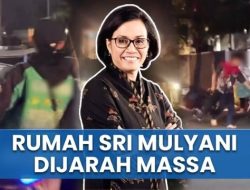 Cerita Kengerian Saksi Mata: Pelaku Penjarahan Rumah Sri Mulyani Bawa Sajam dan Pakai Drone!