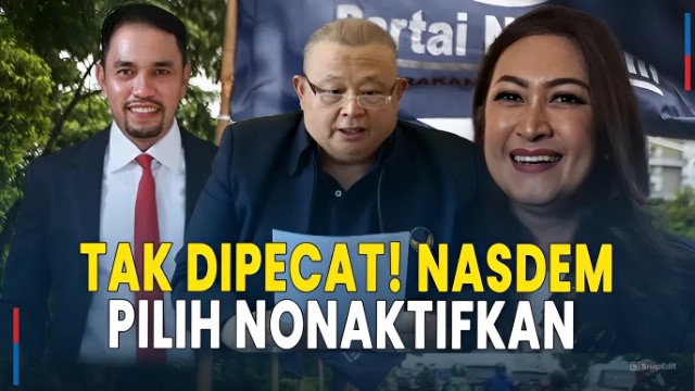 Soal Non Aktif Sahroni & Nafa Urbach: Diberhentikan Sementara Tiga Bulan, Tetap Dapat Tunjangan!