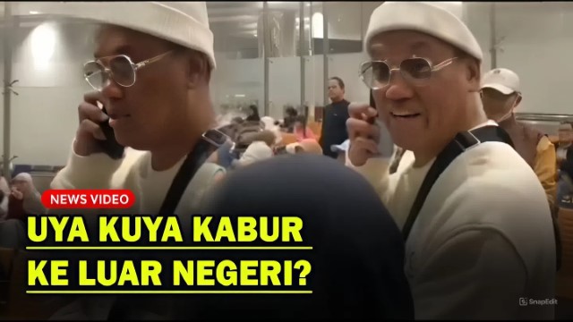 HEBOH Uya Kuya Si Artis DPR Terciduk Ada di Bandara, Mau Kabur?