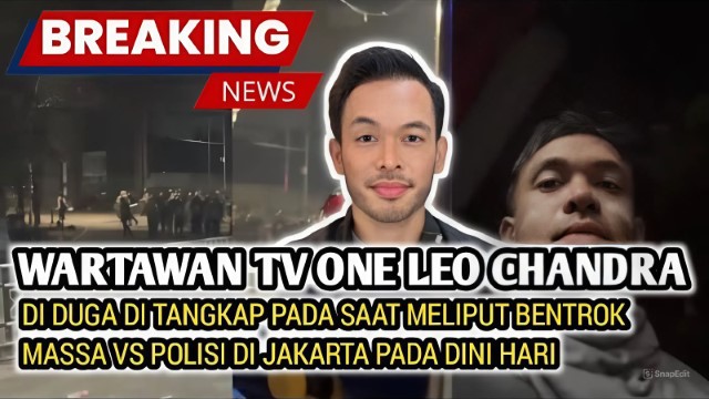 Live TikTok dan IG Diblokir, Wartawan Ditangkap Saat Live YouTube di Depan Polres Jakut!