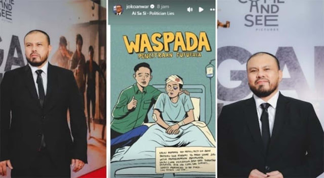 Joko Anwar Sindir Pencitraan Gibran Lewat Ilustrasi Korban Kerusuhan?