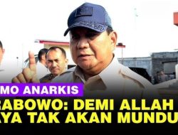 Pak Prabowo, Sudah 8 Nyawa Meregang, Masihkah Tuntutan Masyarakat Anda Abaikan?