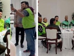 Tampang Driver Ojol Pakai Air Jordan saat Bertemu Wapres Gibran, Sepatu Rp 2,5 Juta, Mantan Caleg?