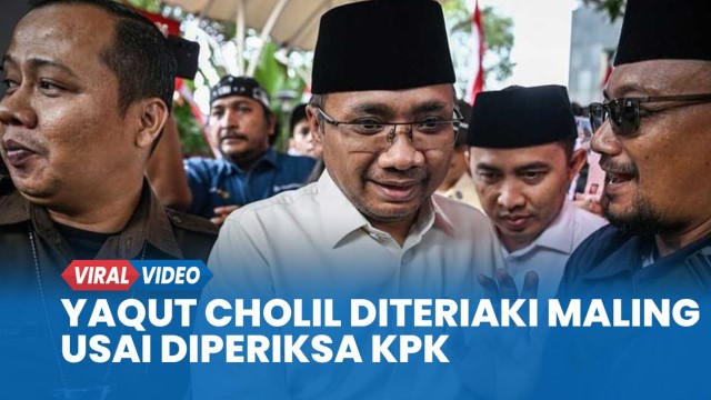 Yaqut Diteriaki Maling Oleh Massa Yang Gelar Aksi di KPK