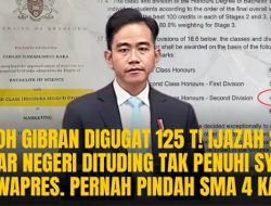 Berikut Ini Jadwal Sidang Gugatan Terhadap Gibran di PN Jakpus, Akankah Jabatan Wapresnya Gugur?