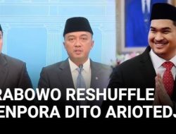 3 Blunder Besar Dito Ariotedjo, Kini Dicopot Prabowo Subianto!