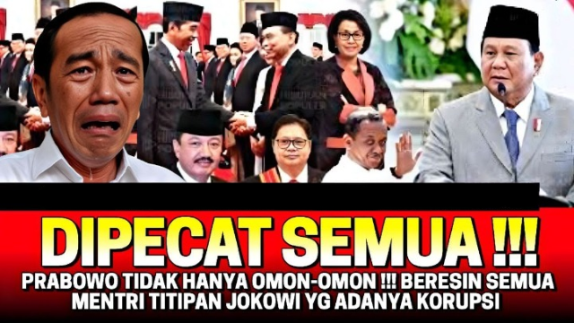 Prediksi Rocky Gerung Terbukti Soal Radical Break: Prabowo Bersih-Bersih Gerbong Jokowi!