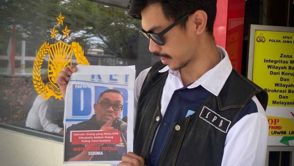 LPB Polisikan Ahmad Sahroni karena Diduga Menjadi Pemicu Kericuhan di Masyarakat