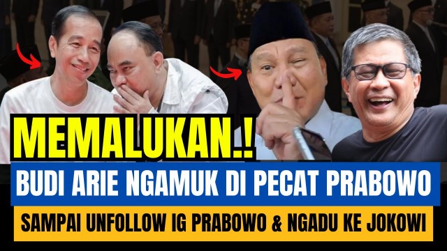 Budi Arie Si Menteri Judol Kembali Follow Instagram Presiden Prabowo, Labil atau Panik Aksinya Viral?