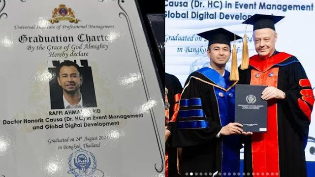 Bergelar Doktor Abal-abal, Raffi Ahmad Tak Layak Menpora