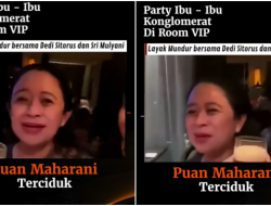 Viral Video Wanita Mirip Puan Maharani Asyik Party Tenteng Gelas, Netizen: Ngebir?