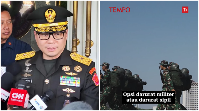 Sebut Hoaks, Kemhan Adukan Tempo ke Dewan Pers soal Pemberitaan Darurat Militer