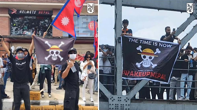 Viral Bendera One Piece Berkibar di Nepal, Gen Z Melawan!