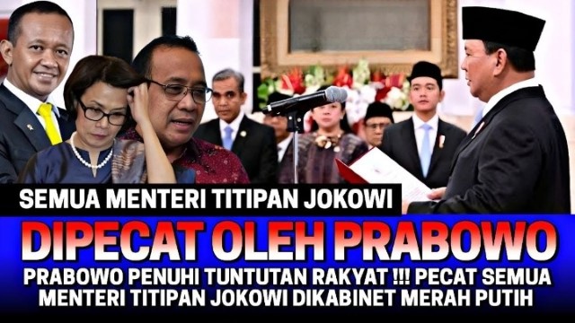 Terungkap! Ini Detik-Detik Sri Mulyani Dipecat Prabowo Saat Pimpin Rapat Kemenkeu