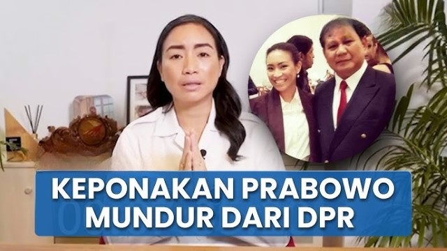 GEGER Ucapan Mental Kolonial, Penyebab Rahayu Saraswati Keponakan Prabowo Mundur Dari Anggota DPR