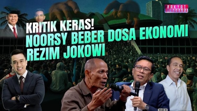 Ichsanuddin Noorsy Beber Dosa-Dosa Ekonomi Rezim Jokowi Yang Buat Rakyat Makin Susah!
