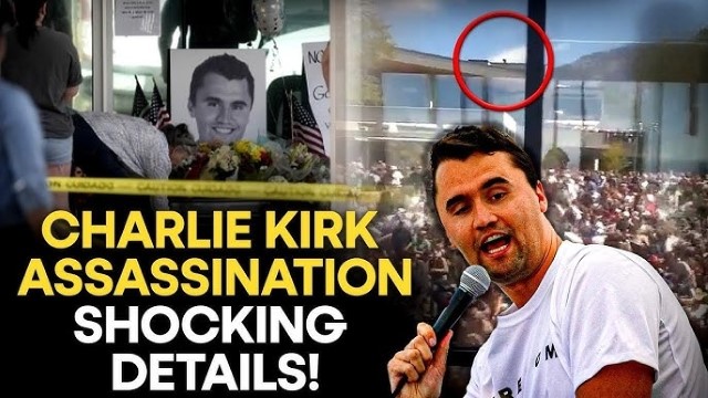 Ada Sinyal Rahasia? Gerak-Gerik Dua Pria di Belakang Charlie Kirk Disebut Mencurigakan!
