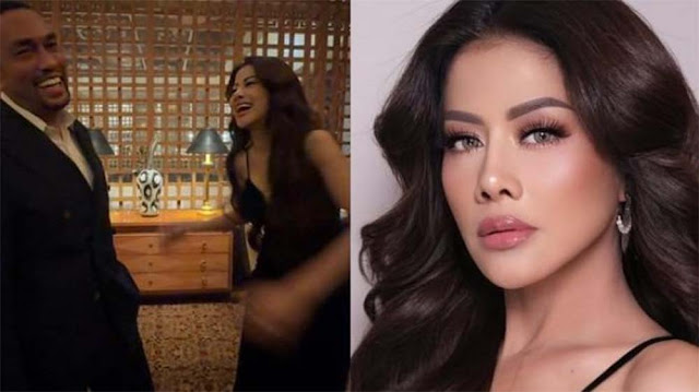 Viral Foto Mesra dengan Ahmad Sahroni, Asrilia Kurniati: Kami Cuma Teman Lama