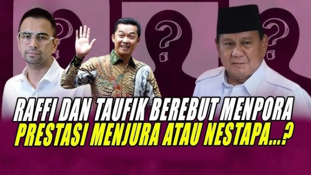 INFO! Raffi Ahmad Menolak Jadi Menpora RI, Apa Alasannya?