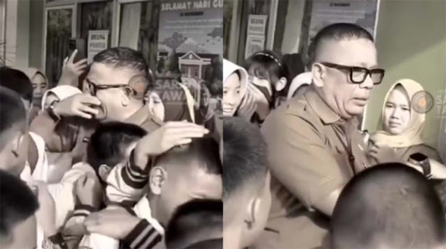 Usai Video Perpisahan Penuh Haru Viral, Jabatan Kepsek SMP N 1 Prabumulih Dikembalikan