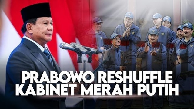 LENGKAP! Daftar Nama Menteri Kabinet Prabowo-Gibran Usai Pelantikan Hari Ini