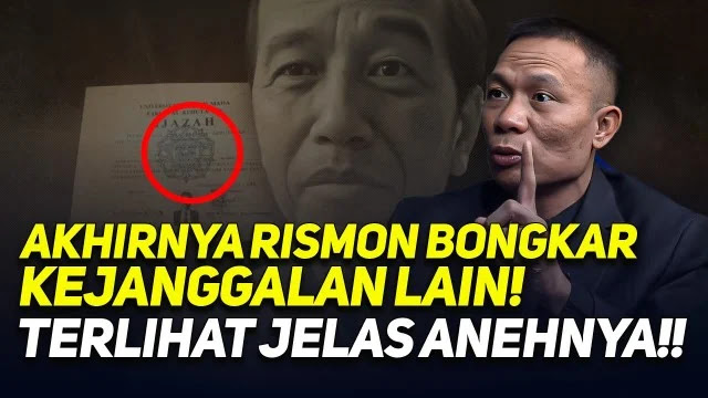 UPDATE! Rismon Sianipar Ungkap Indikasi Kuat Ijazah Jokowi Palsu