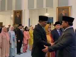 Dilantik Sebagai Menkopolkam, Djamari Fokus untuk Reformasi Polri