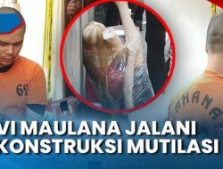 Merinding! Momen Mistis Terjadi Saat Alvi Peragakan Mutilasi Pacar Jadi 554 Potong di Surabaya