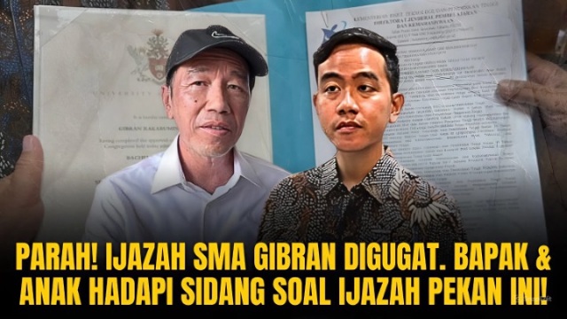 TERBONGKAR! Ada Temuan Surat Dari Kementerian Era Jokowi Perintah Setarakan UTS Insearch Dengan SMK Demi Gibran