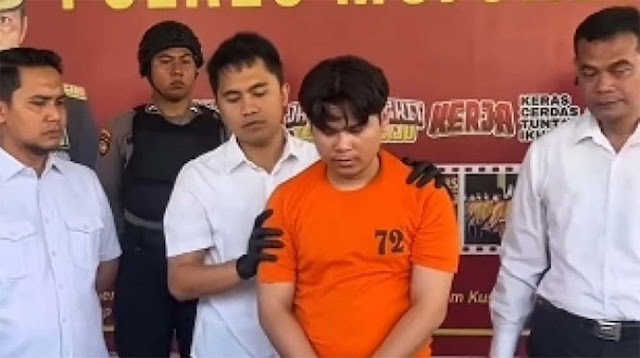 Momen Mistis Terjadi saat Alvi Peragakan Mutilasi Pacar Jadi 554 Potong di Surabaya