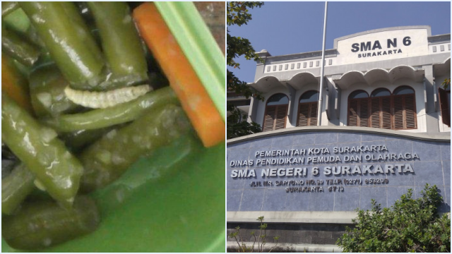 Siswa Kaget, Menu Sayur MBG di Sekolah Jokowi Ditemukan Ulat