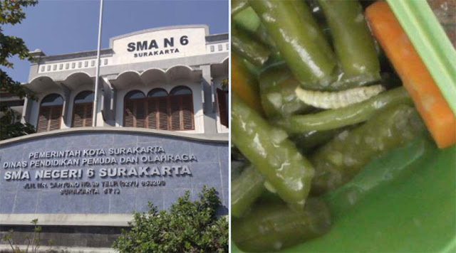 Menu Sayur MBG di Sekolah Jokowi Ditemukan Ulat