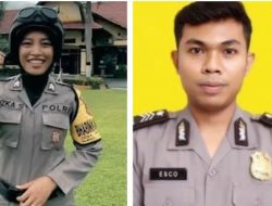 Polwan Briptu Rizka Syok Dengar Kematian Suaminya, Brigadir Esco, Ternyata Dia Pelakunya