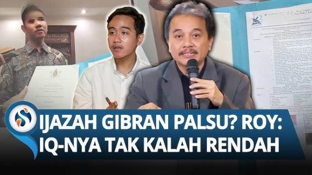 Tak Puas Soal Ijazah, Roy Suryo Sindir IQ Wapres Gibran!