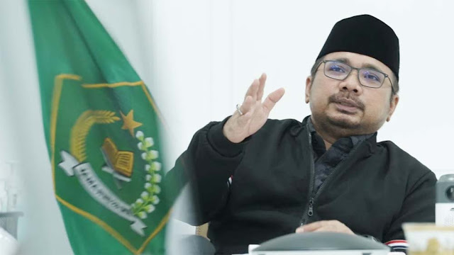 Keponakan Gus Mus dan Ayahnya Ulama Besar, Pemuda Aswaja Haqqul Yaqin Gus Yaqut tak Korupsi