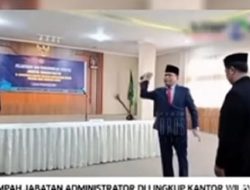 Diduga Emosi, Kakanwil Kemenag NTB Lempar Mikrofon Saat Acara Pelantikan Kepala Kemenag Dompu